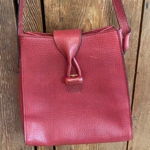 💎Vintage Loewe Leather Crossbody Bag